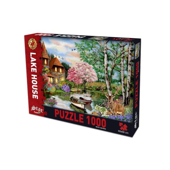 Puzzle Star La Maison du Lac 1000 pièces