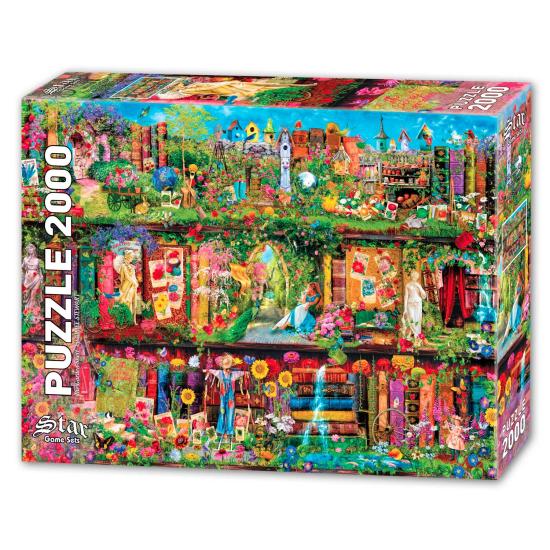 Puzzle Star L'étagère de jardin 2000 pièces