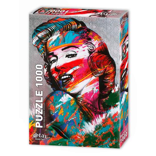 Puzzle Star Marilyn's Smile 1000 pièces
