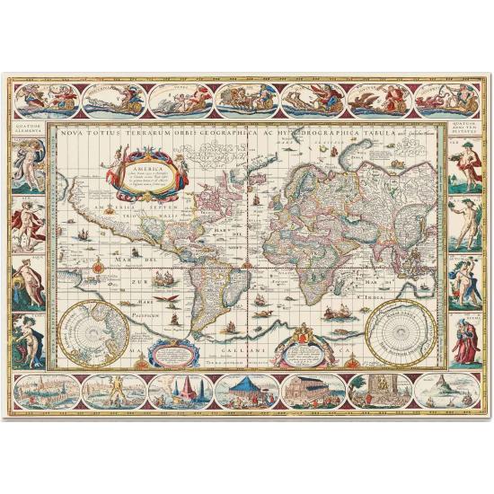 Puzzle Star World Map 2000 pièces Puzzle Star World Map 2000 pièces