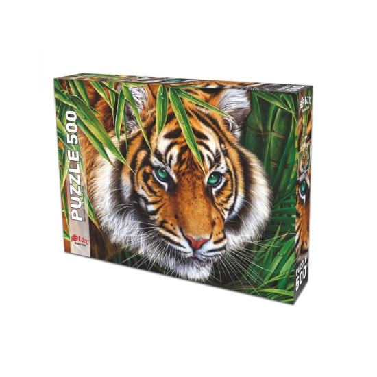 Puzzle de 500 pièces Star Tiger Gaze