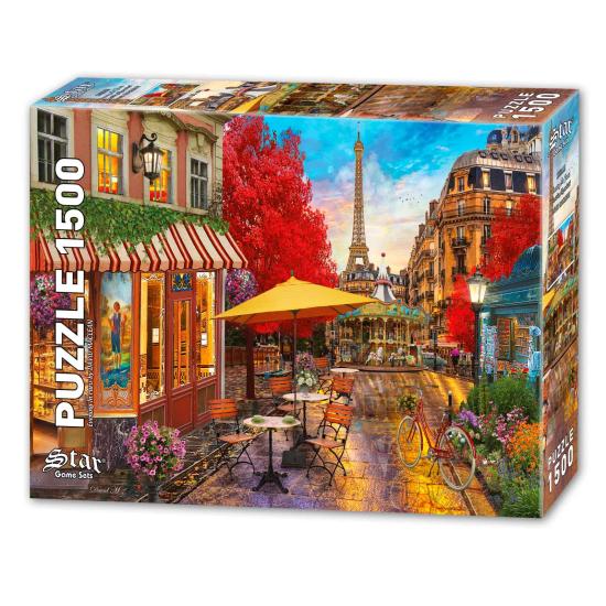 Puzzle Nuit étoilée à Paris 1500 pièces