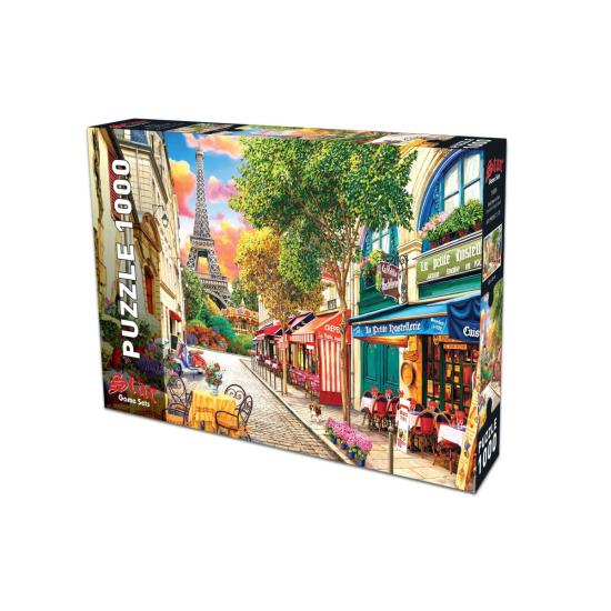 Puzzle Star Rue du Petit Paris 1000 pièces