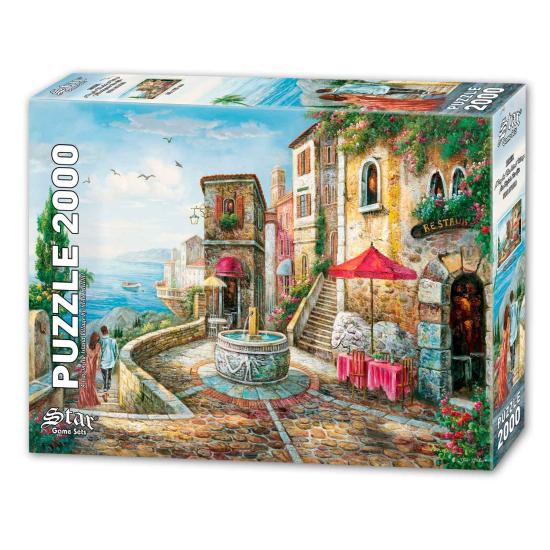 Puzzle Star Une journée dans la ville insulaire 2000 pièces