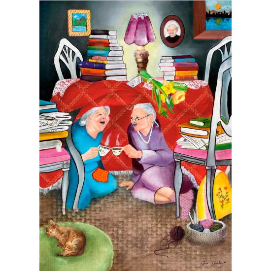 Vieux mais beau puzzle Star 500 pièces