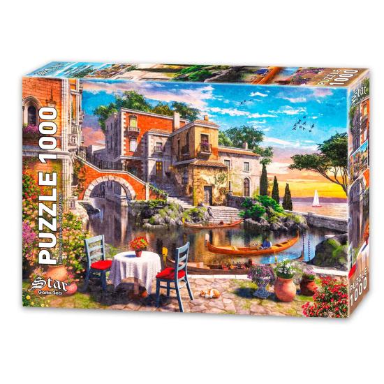 Puzzle Star View depuis la terrasse de Venise 1000 pièces