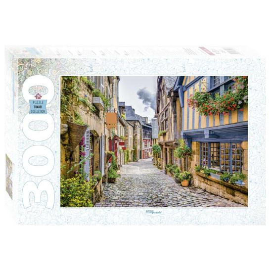 3000 pièces Cobblestone Town Street Puzzle Step Puzzle