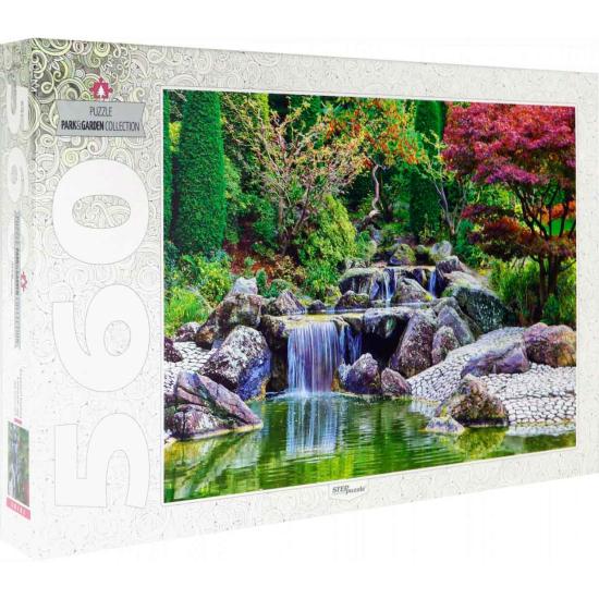 Puzzle Step Puzzle Cascade dans un jardin japonais, Allemagne 56 Puzzle Step Puzzle Cascade dans un jardin japonais, Allemagne 56