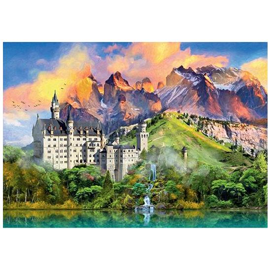 Puzzle Step Puzzle Château de Neuschwanstein 4000 pièces