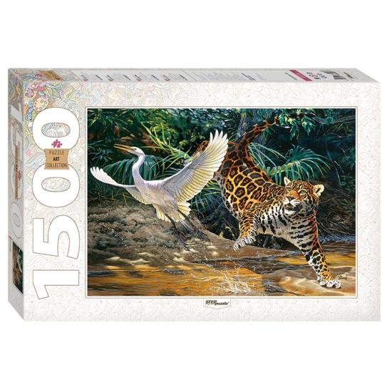Puzzle Étape Puzzle Chasse 1500 Pièces