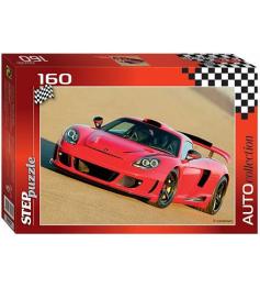 Puzzle Puzzle Step Puzzle Voiture de sport rouge 160 pièces