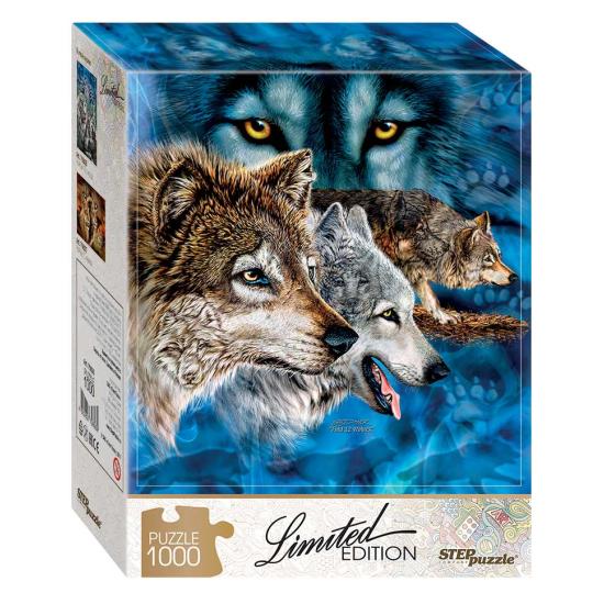 Puzzle Step Puzzle Trouvez 12 loups de 1000 pièces