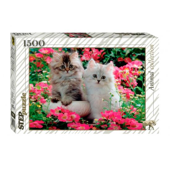 Puzzle Step Puzzle Chatons 1500 pièces