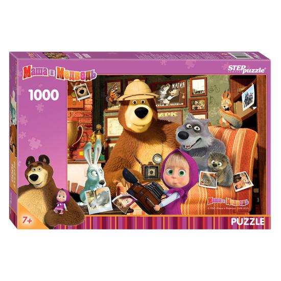 Puzzle Step Puzzle Macha et l'ours 1000 pièces