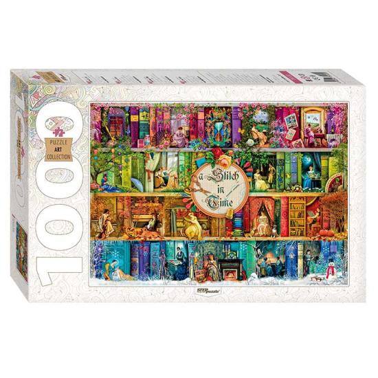 Puzzle Step Puzzle A Stitch in Time 1000 pièces