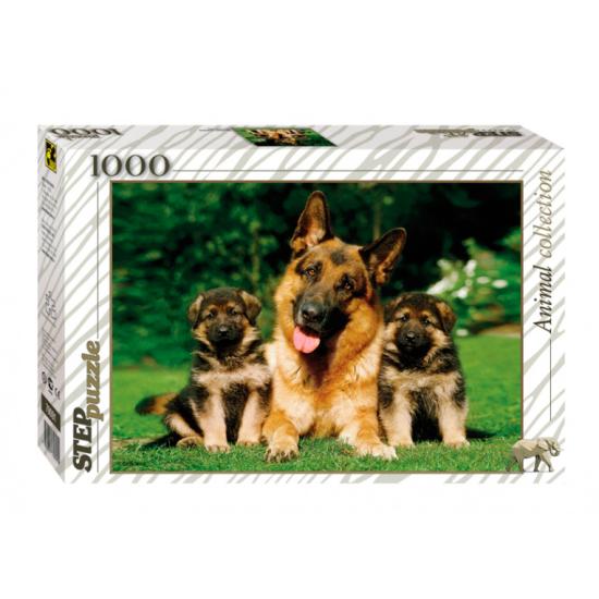 Puzzle Step Puzzle Famille de chiens 1000 pièces
