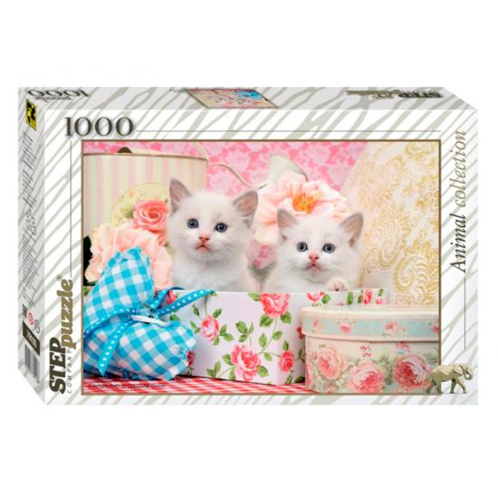 Puzzle Step Puzzle Chatons 1000 pièces