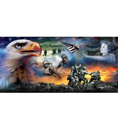 SunsOut War Eagle Puzzle 1000 pièces