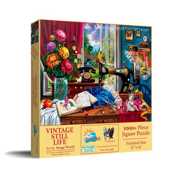 Puzzle SunsOut Nature morte Vintage 1000 XXL Pieces