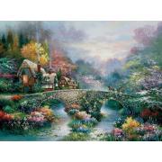 SunsOut Quiet Cabin Puzzle 1000 pièces