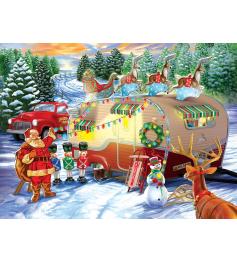 SunsOut Christmas Campers Puzzle 1000 pièces