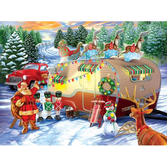SunsOut Christmas Campers Puzzle 1000 pièces
