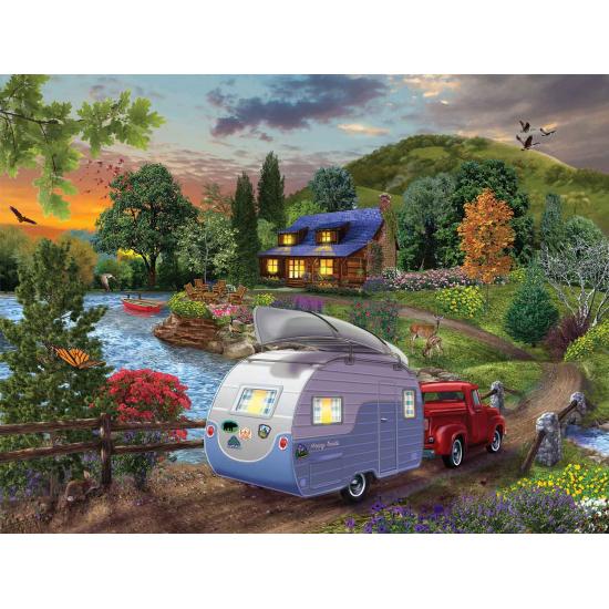 Puzzle SunsOut Campers Coming Home XXL 300 pièces