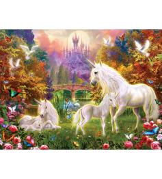 SunsOut Château Licorne Puzzle 1000 pièces