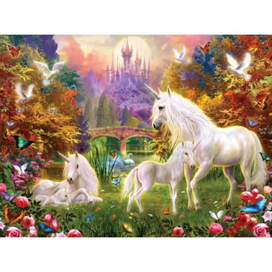 SunsOut Château Licorne Puzzle 1000 pièces