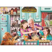 SunsOut Cuisiner avec grand-mère Puzzle 1000 pièces