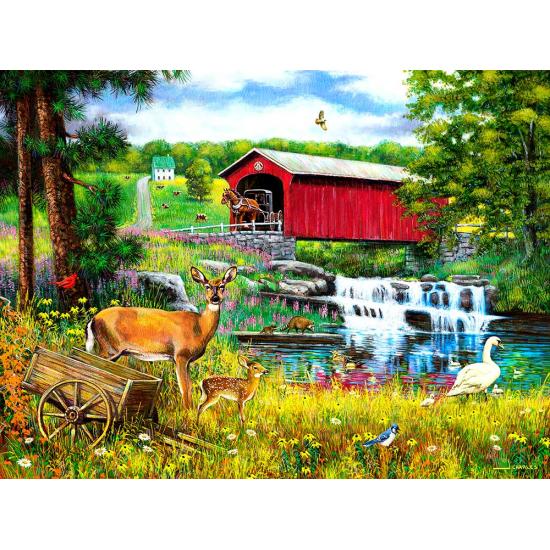 SunsOut Puzzle Traversée des chutes 1000 pièces