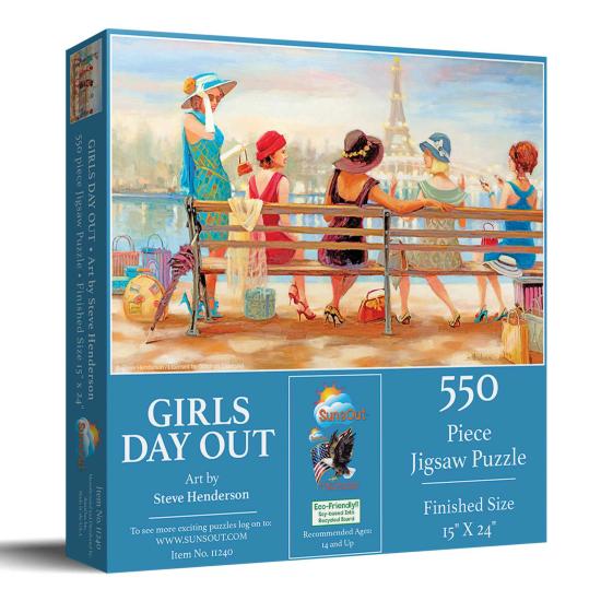 Puzzle SunsOut Journée Entre Filles 550 pièces Puzzle SunsOut Journée Entre Filles 550 pièces