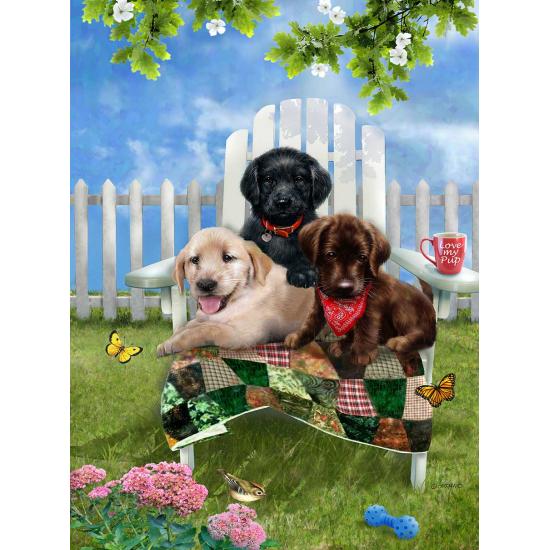 SunsOut Se reposer dans le jardin Puzzle 1000 pièces