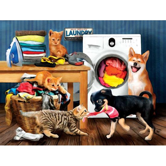 Puzzle 300 pièces SunsOut Fun with Laundry XXL