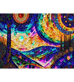 Puzzle SunsOut Dimanche Psychédélique 1000 pièces
