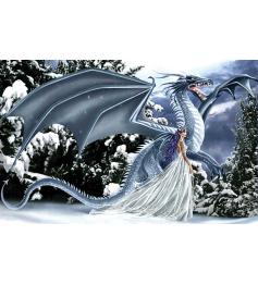 SunsOut Ice Dragon Puzzle 1000 pièces