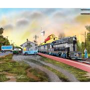 SunsOut Brownsburg Station Puzzle 1000 pièces