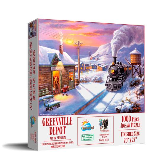 SunsOut Greenville Station Puzzle 1000 pièces