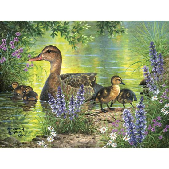 SunsOut Puzzle Famille de canards XXL 300 pièces