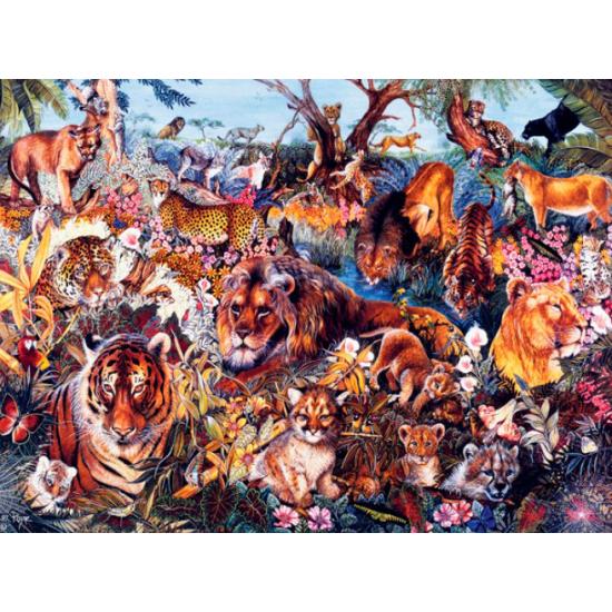 Puzzle XXL d'animaux fantastiques SunsOut 300 pièces