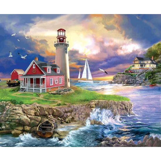 SunsOut Sunset Phare Puzzle 1000 pièces