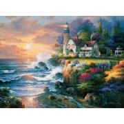 SunsOut Phare au Crépuscule Puzzle 1000 pièces