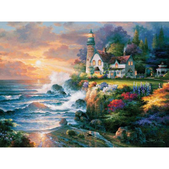 SunsOut Phare au Crépuscule Puzzle 1000 pièces