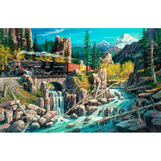 Puzzle SunsOut Chemin de Fer de l'Ouest de 1000 XXL Pieces