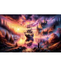 Puzzle SunsOut Fin Du Voyage 550 pièces