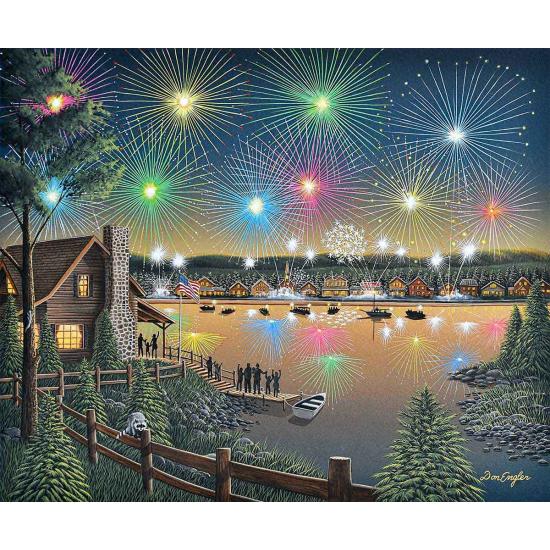 SunsOut Fireworks Puzzle 1000 pièces