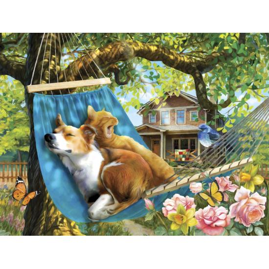 Puzzle SunsOut L'heure de la Sieste XXL de 500 Pieces Puzzle SunsOut L'heure de la Sieste XXL de 500 Pieces
