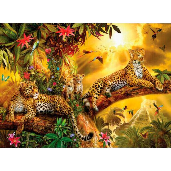SunsOut Jaguars dans la jungle XXL Puzzle 500 pièces