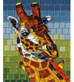 SunsOut Puzzle mosaïque girafe 1000 pièces