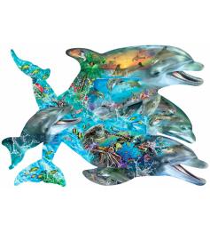 SunsOut Le chant des dauphins Puzzle 1000 pièces